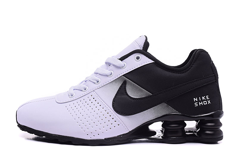 Nike Shox OZ D White Black Black Shoes